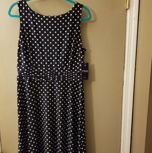 Black and white dress